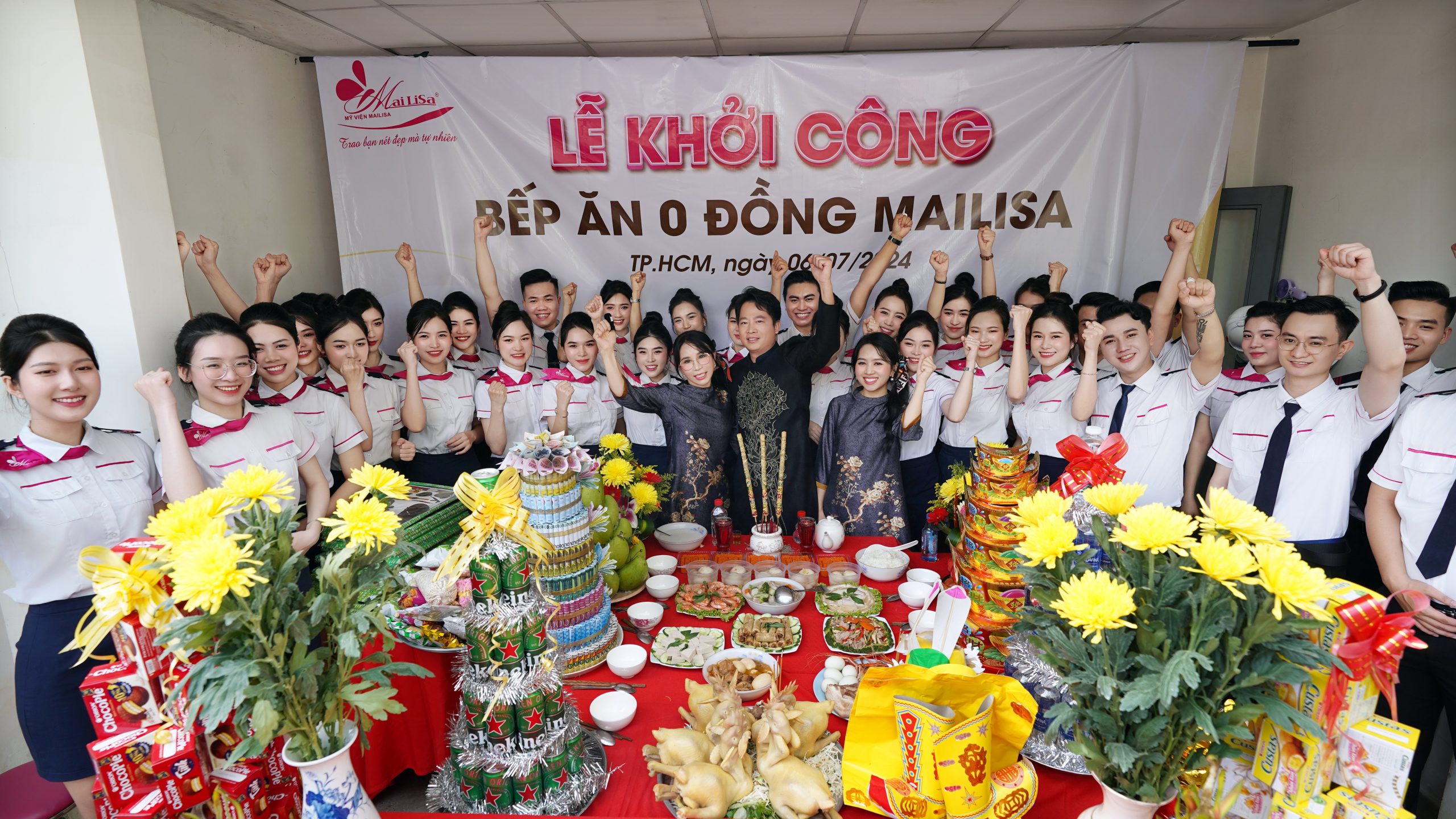 bếp ăn 0 đồng